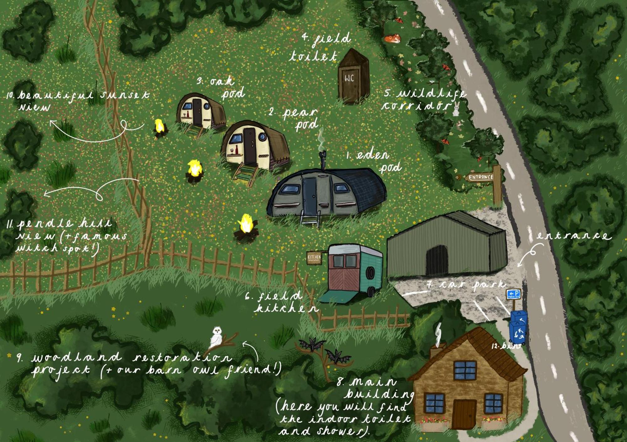 Little Middop Farm Pods * Gisburn